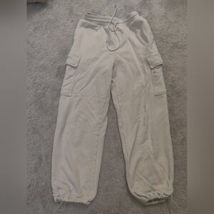 Uniqlo Cream XS Jogger Pants
